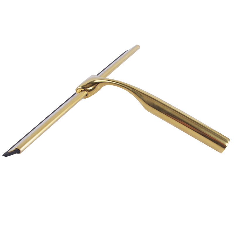 SHAUER : Golden Bathroom Wiper Blade
