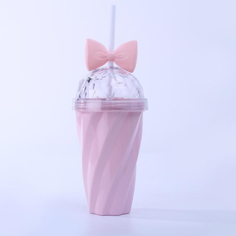 Belle bow cup - blush pink - home & office