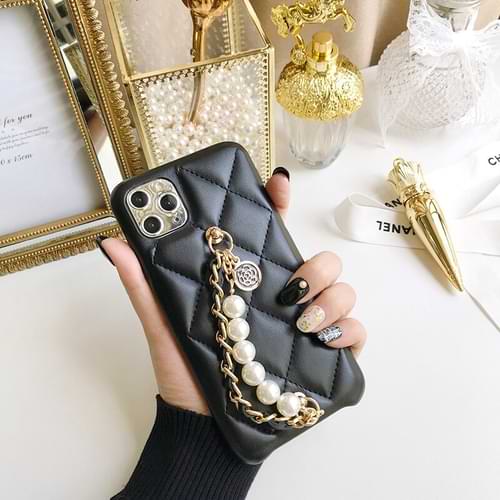 Claire Camellia Quilted Phone Case