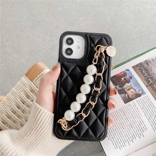 Claire Camellia Quilted Phone Case – PINK GOLD DESIGN Claire Camellia Quilted Phone Case – PINK GOLD DESIGN