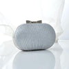 Emma princess clutch - silver - accessories