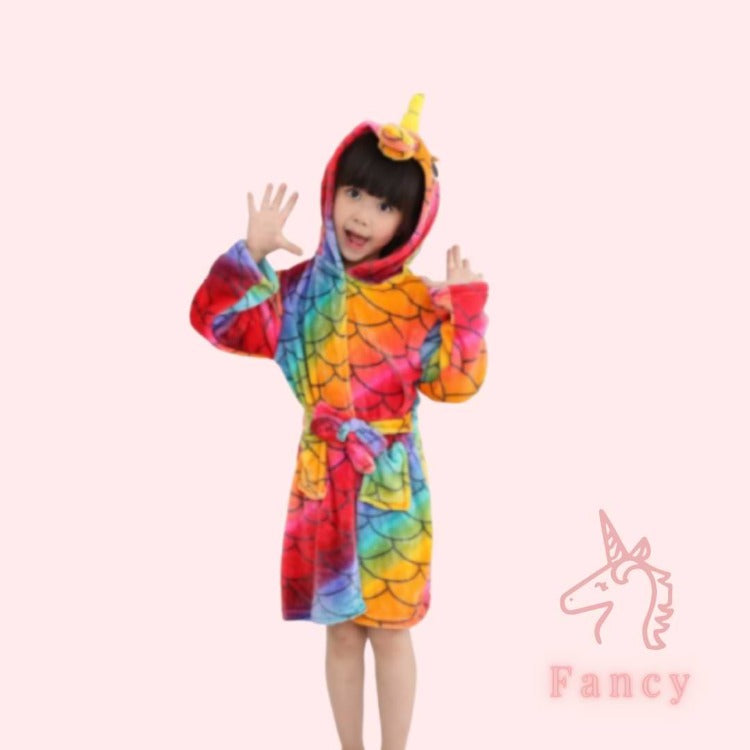 Kayla unicorn robe - fancy / 7-8y - home & office