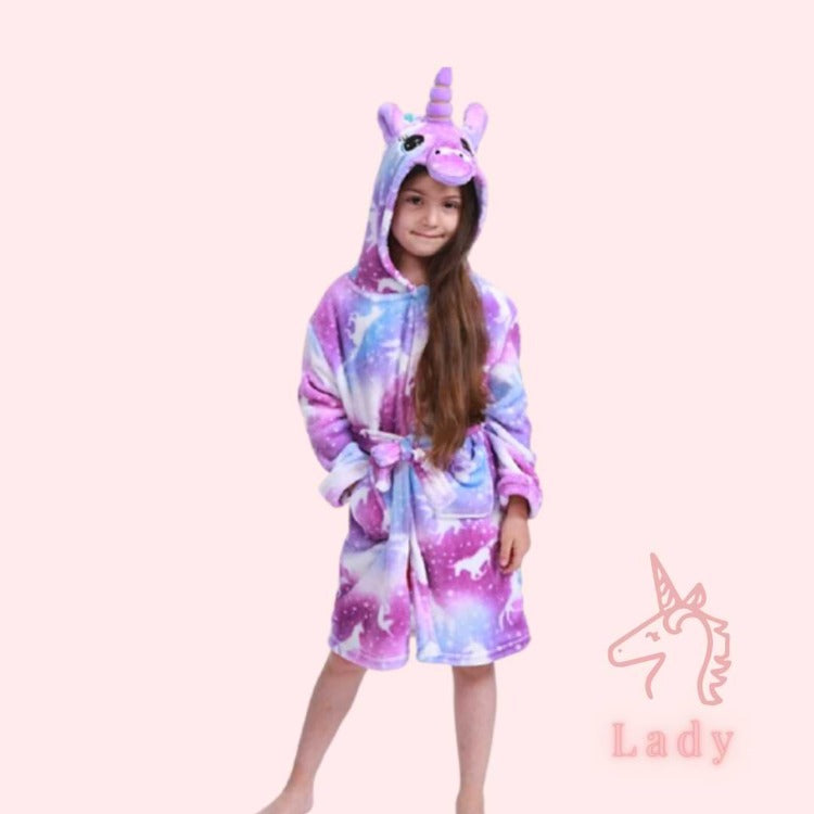 Kayla unicorn robe - lady / 6y - home & office