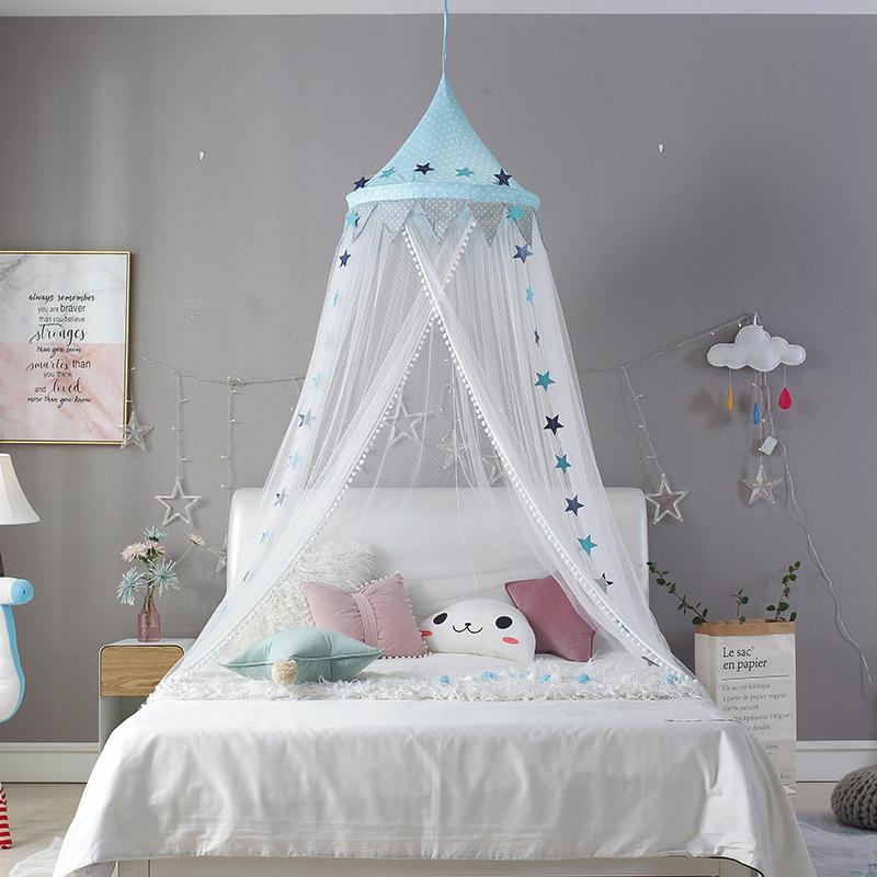 oslo star canopy blue Mosquito net venitlation