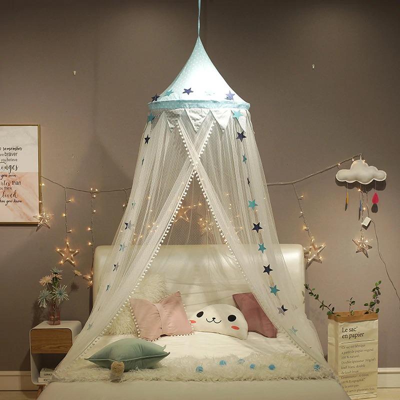 Oslo Star Canopy Bed Mosquito protection for toddlers