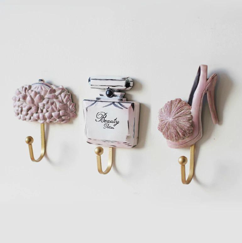 Paris bathroom hooks - home & office