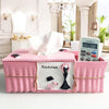 Paris bathroom set - pink / large box - home & office