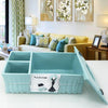 Paris bathroom set - turquoise / large box - home & office