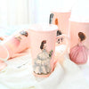 Paris couture mugs - pink wedding coffee mug set