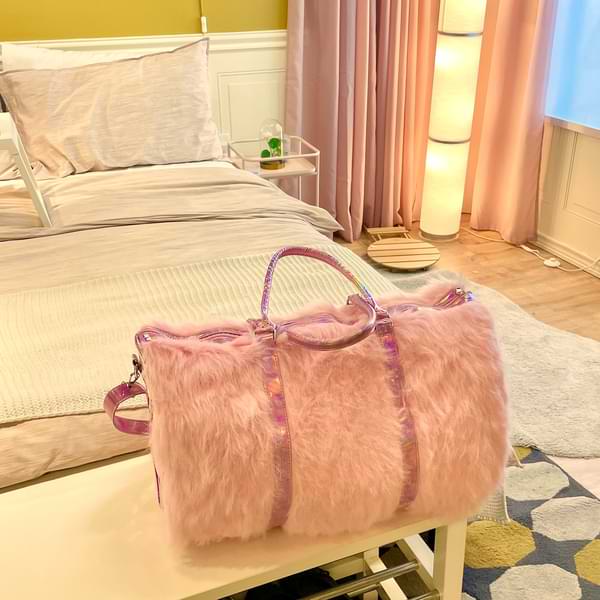 Fay Furry Weekender - PINK GOLD DESIGN